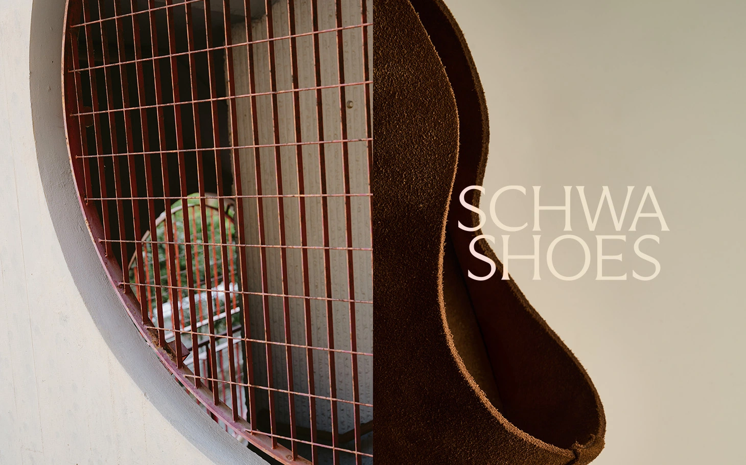 Leather flats on rocks by the sea